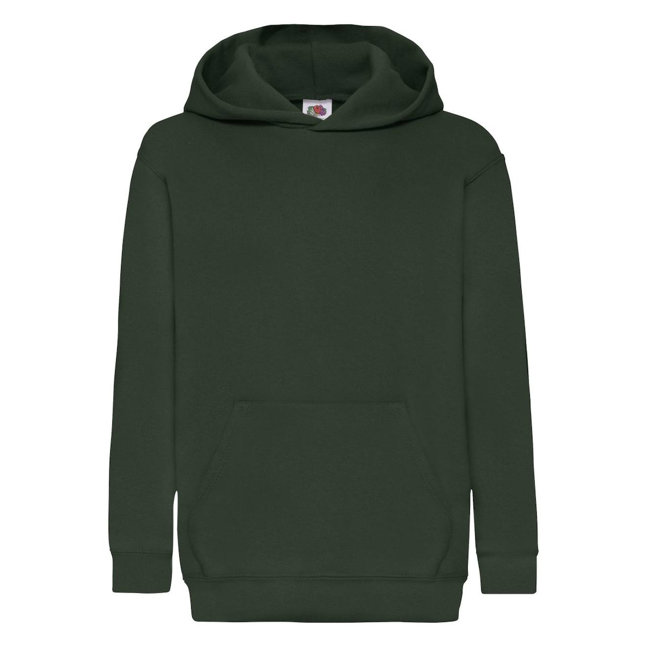 Sweat À Capuche Classic Coton Classic 260 Vert Bouteille