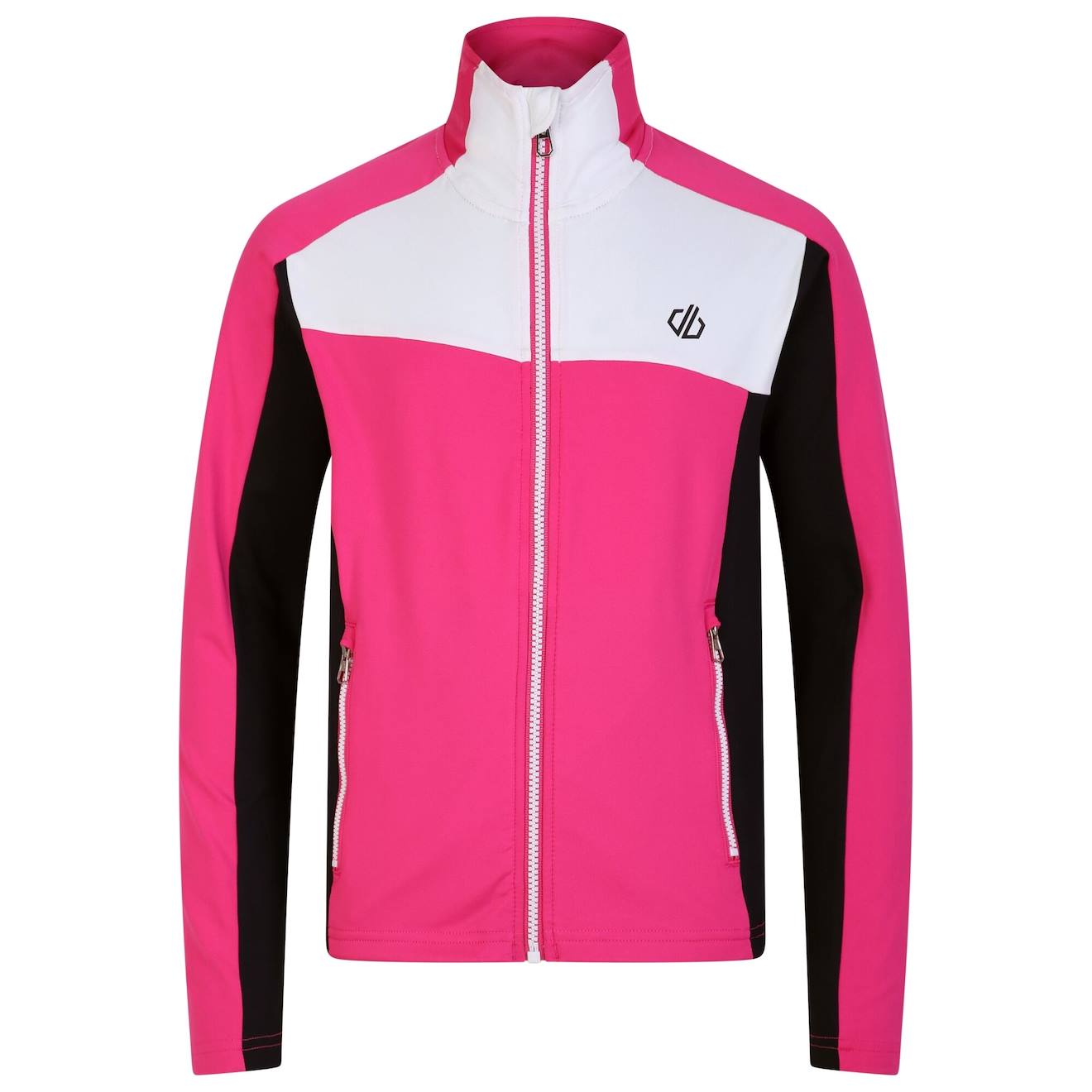 Haut De Sport Polyester Emergent Core Rose Bonbon / Noir
