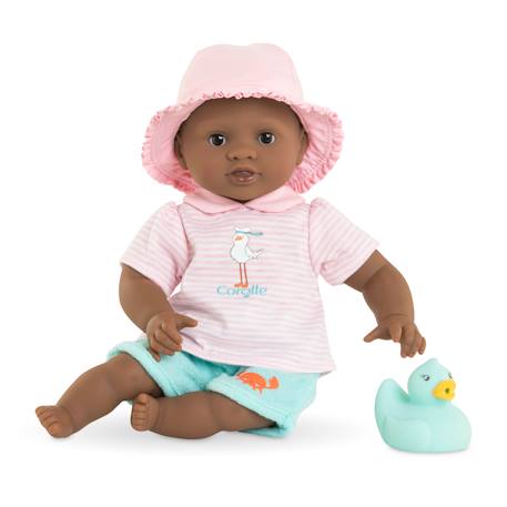 Corolle - Poupon Bébé Bain Alyzée - Canard Multicolore