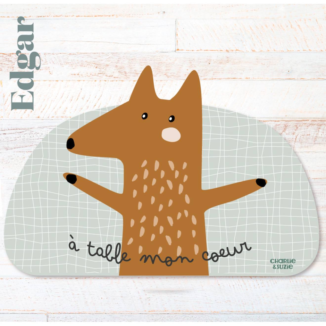 Set De Table Renard Edgar Multicolore