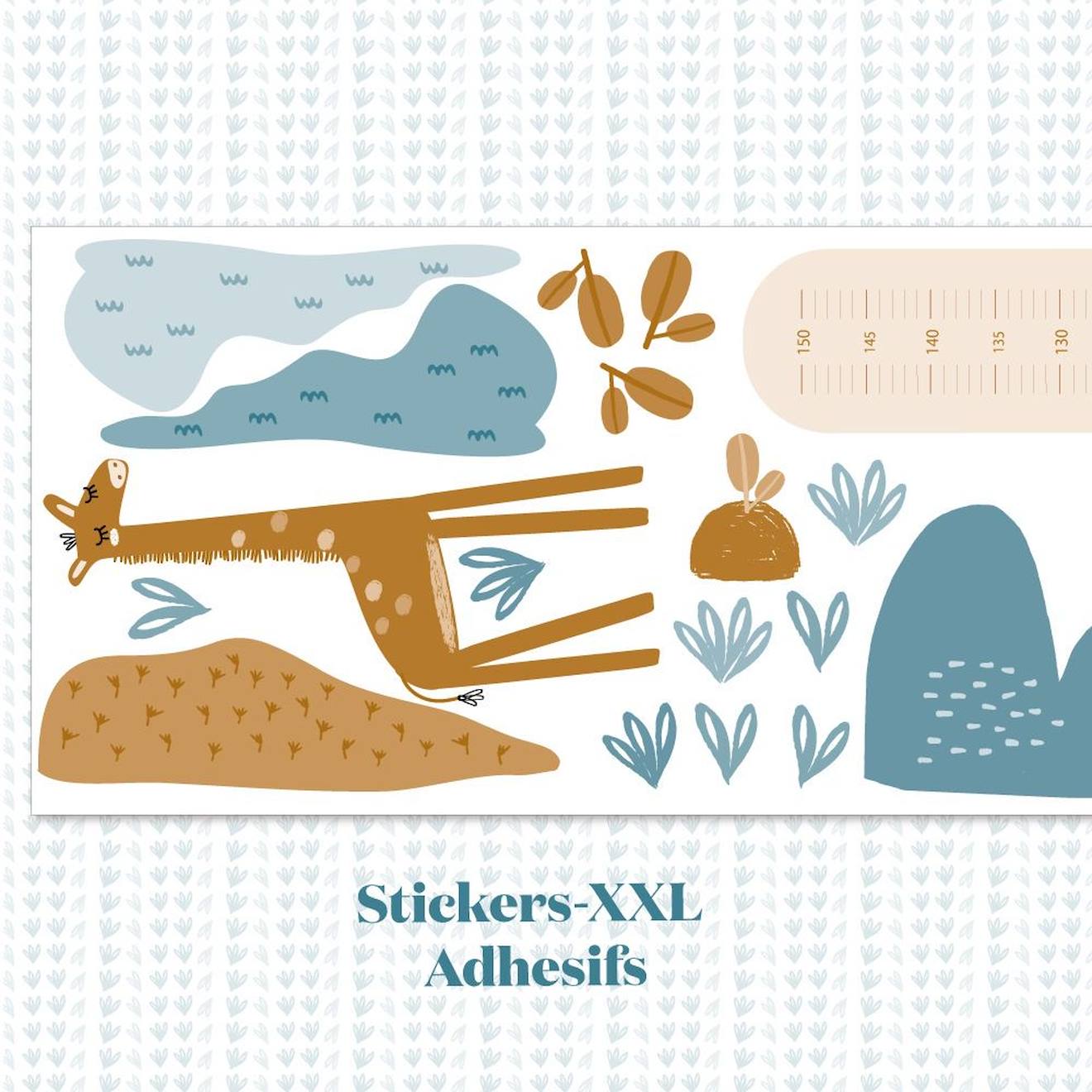 Stickers Decor Xxl Isidore Multicolore