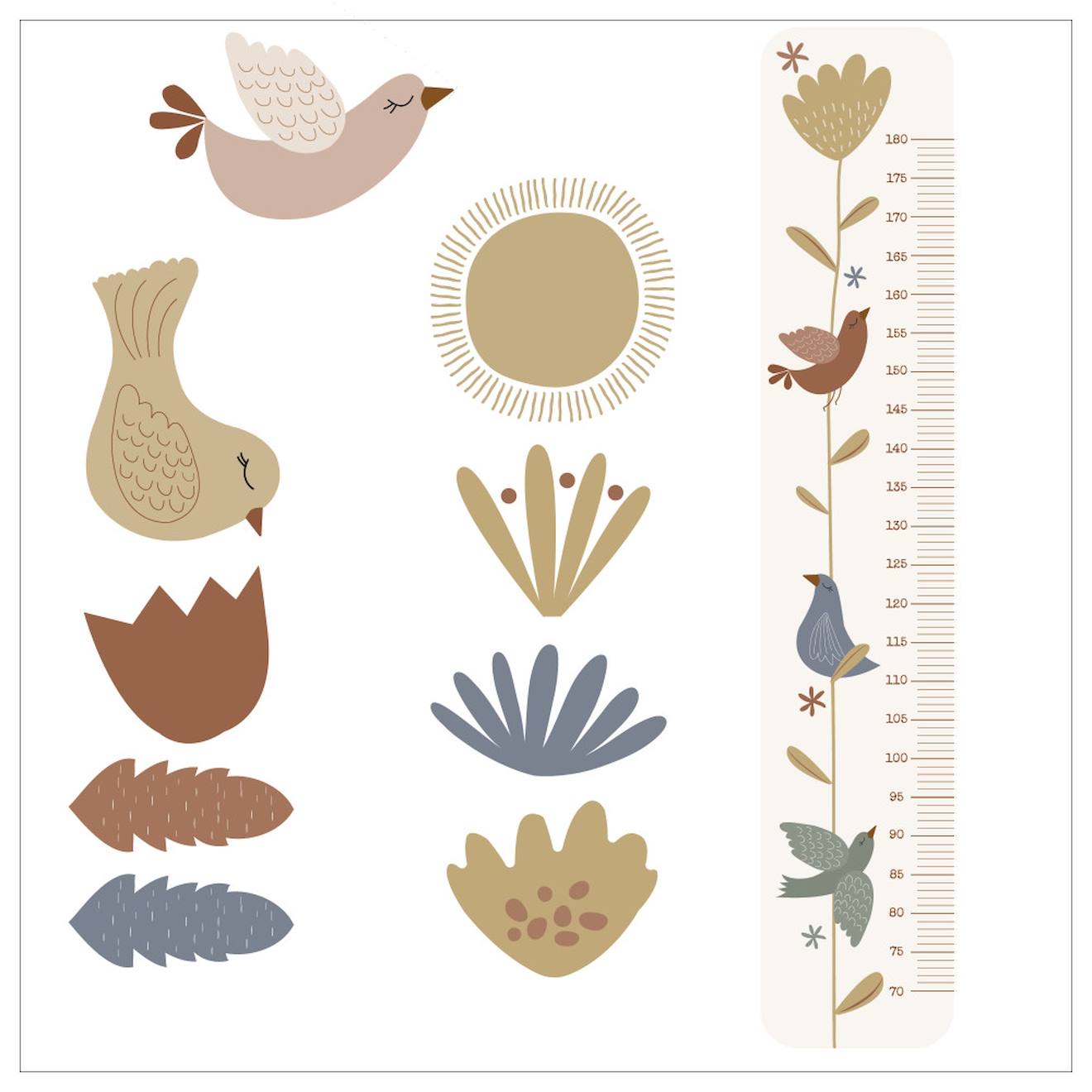 Stickers Decor Xxl Lili-rose Multicolore