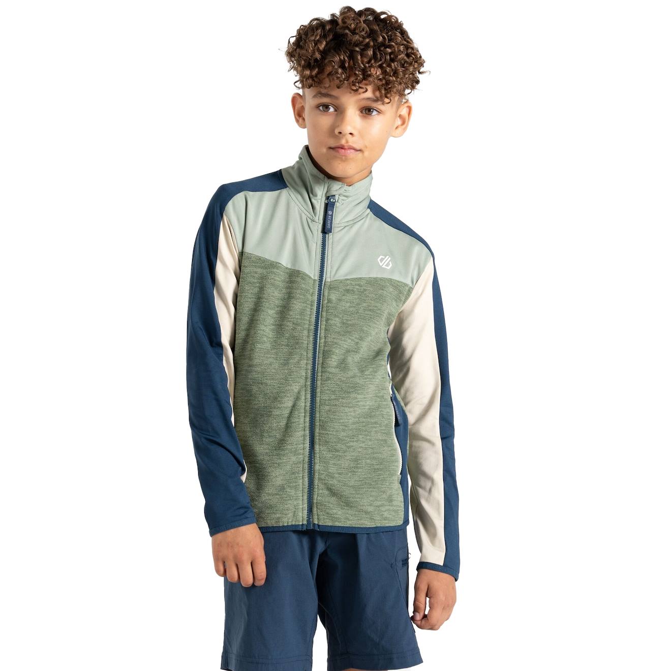 Haut De Sport Polyester Emergent Vert / Denim Sombre