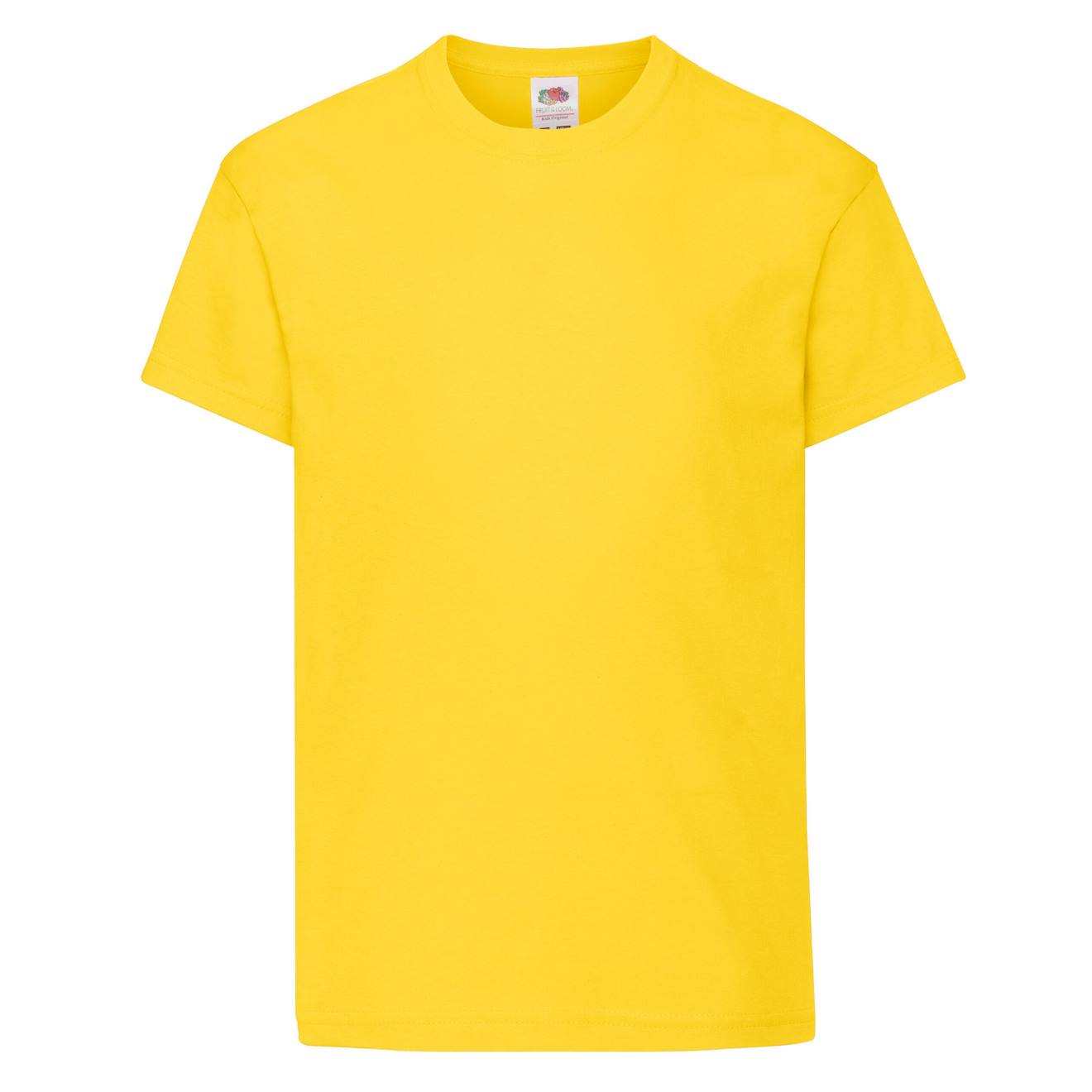T-shirt Coton Original Jaune
