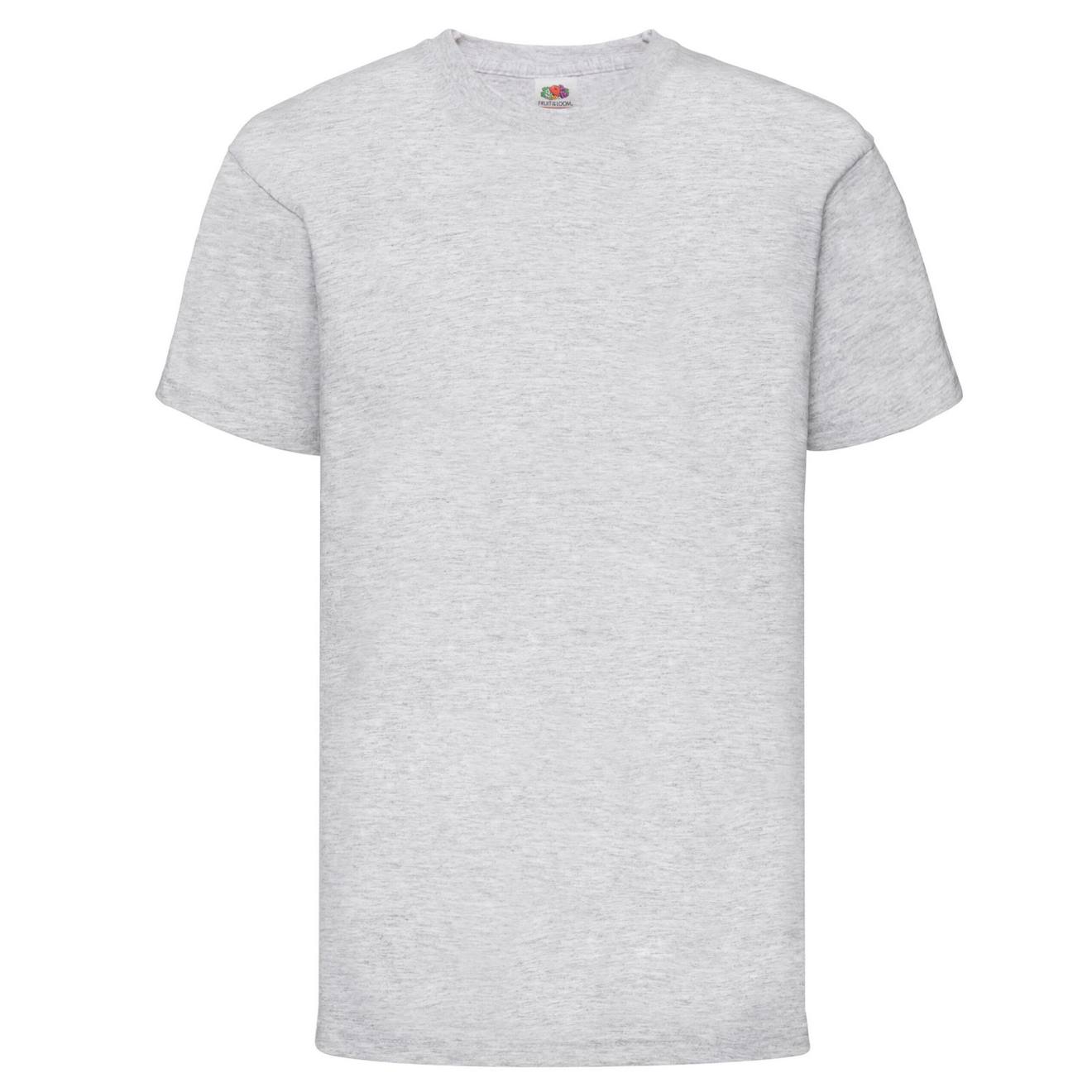 T-shirt Coton Valueweight Gris Chiné