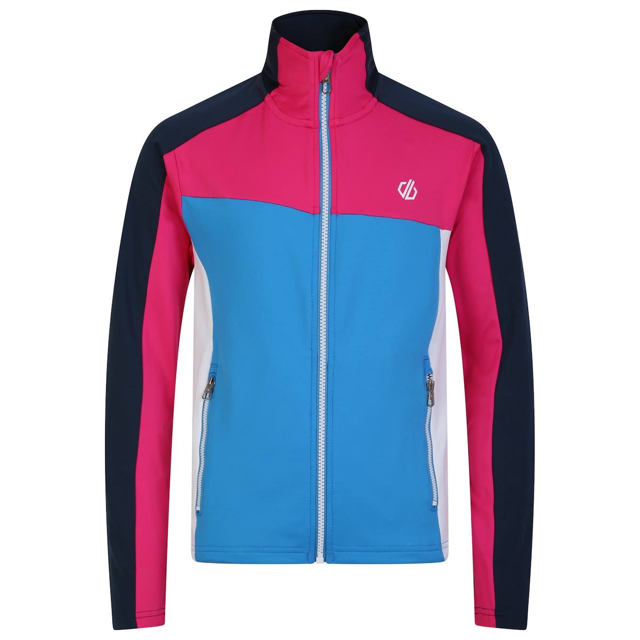 Haut De Sport Polyester Emergent Core Bleu De Suéde / Rose Bonbon