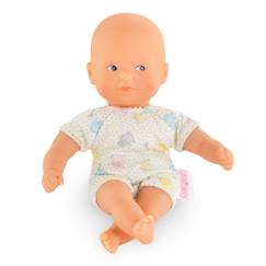 Jouet-Poupon mini calin lapins yeux bleus