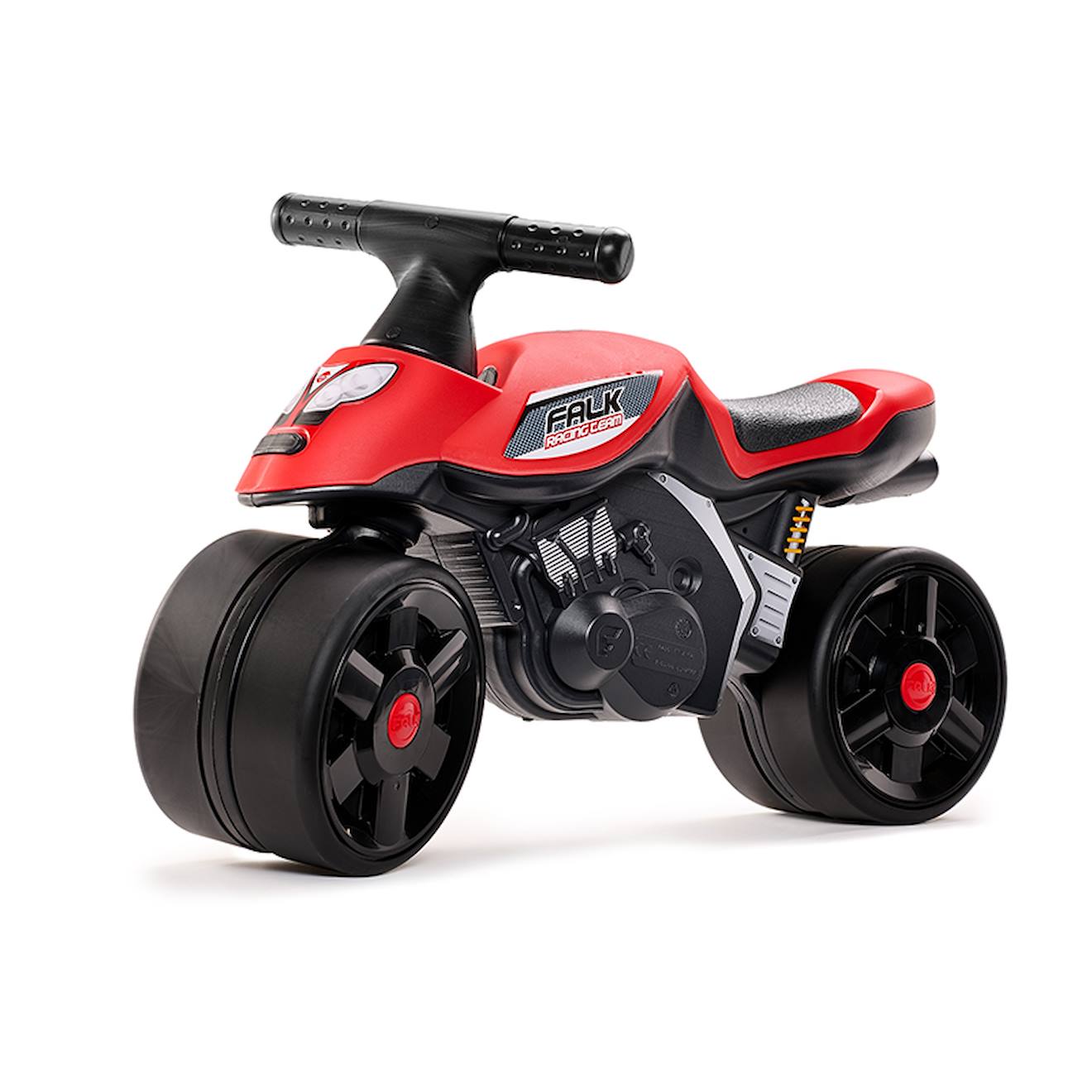 Draisienne Baby Moto À Roues Silencieuses Rouge