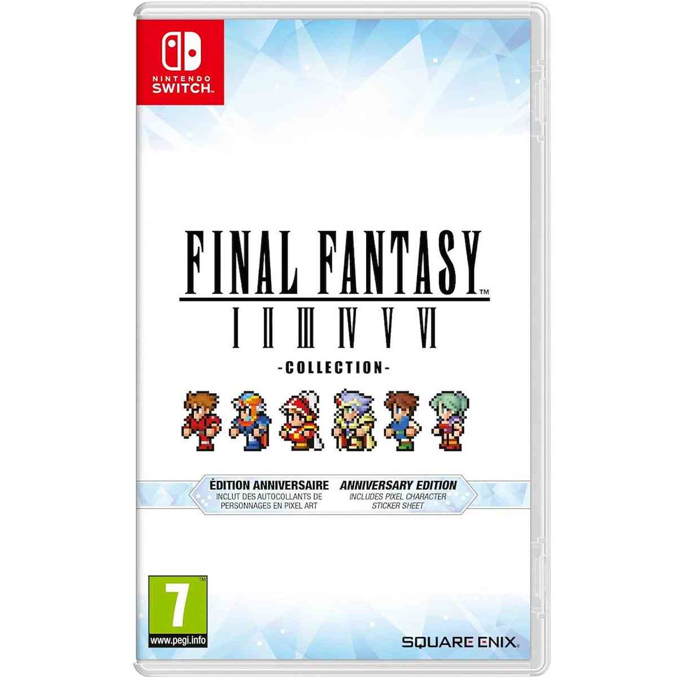 Final Fantasy I Vi Collection Anniversary Edition Switch Multicolore