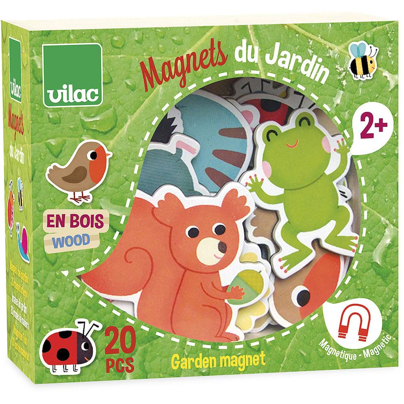 Vilac - Magnets Jardin Vert