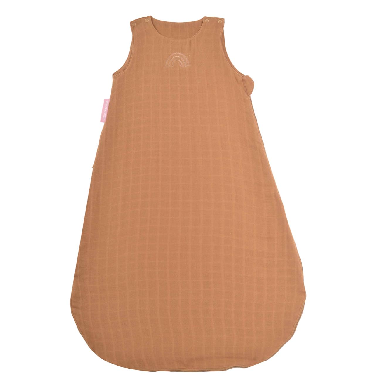 Little Crevette - Gigoteuse Été Gaze De Coton Bio Arc-en-ciel Caramel