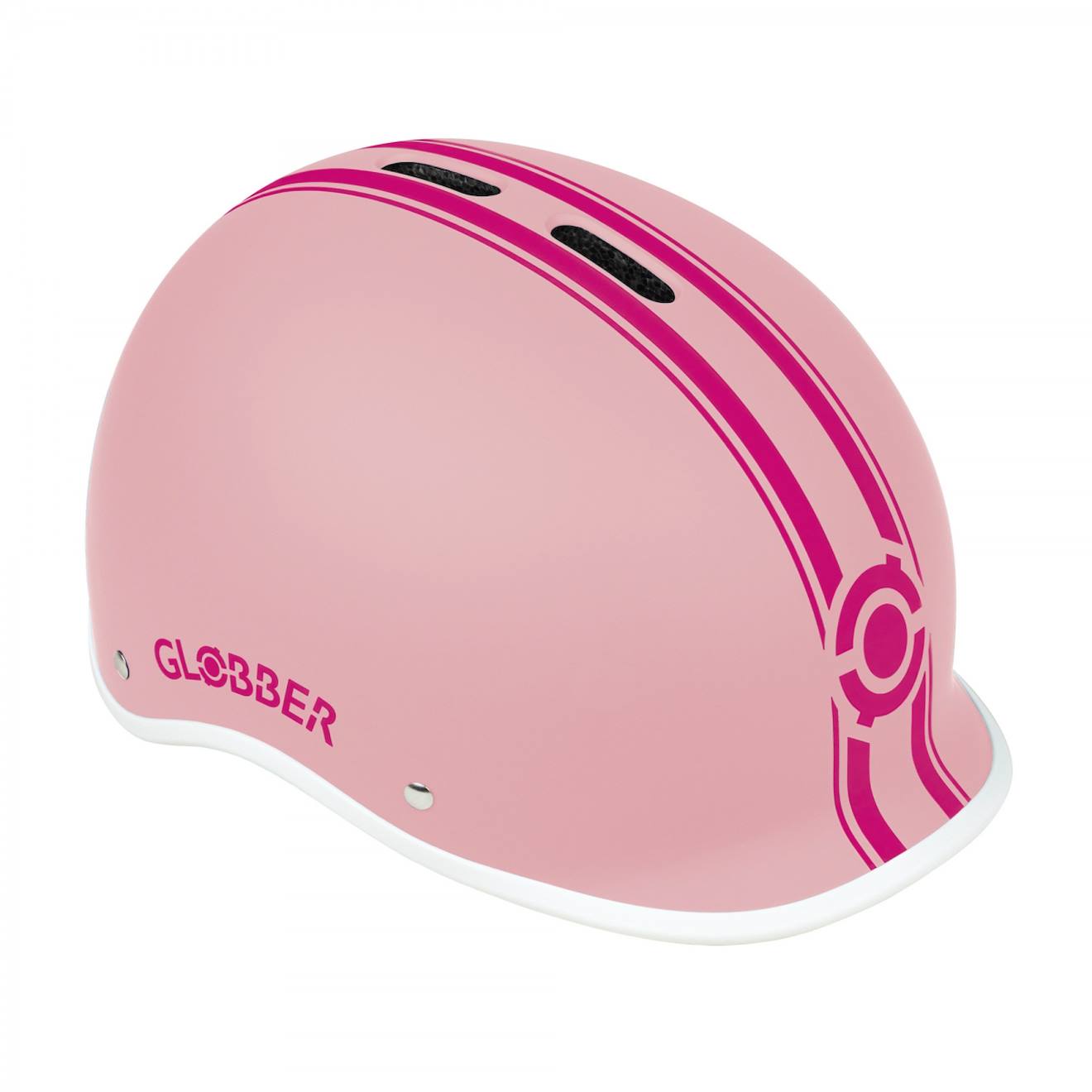 Globber - Casque Trottinette Enfant Master Rose Foncé