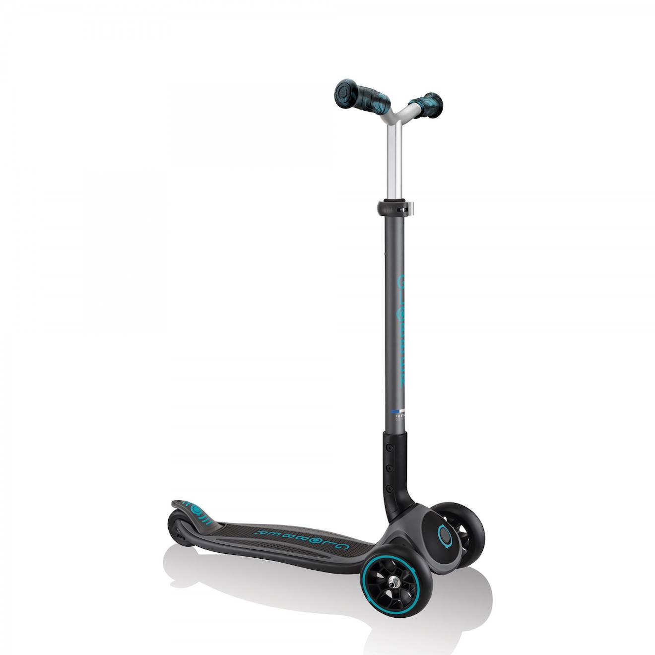 Trottinette Master Prime 3 Roues Pliable Noir-bleu Canard