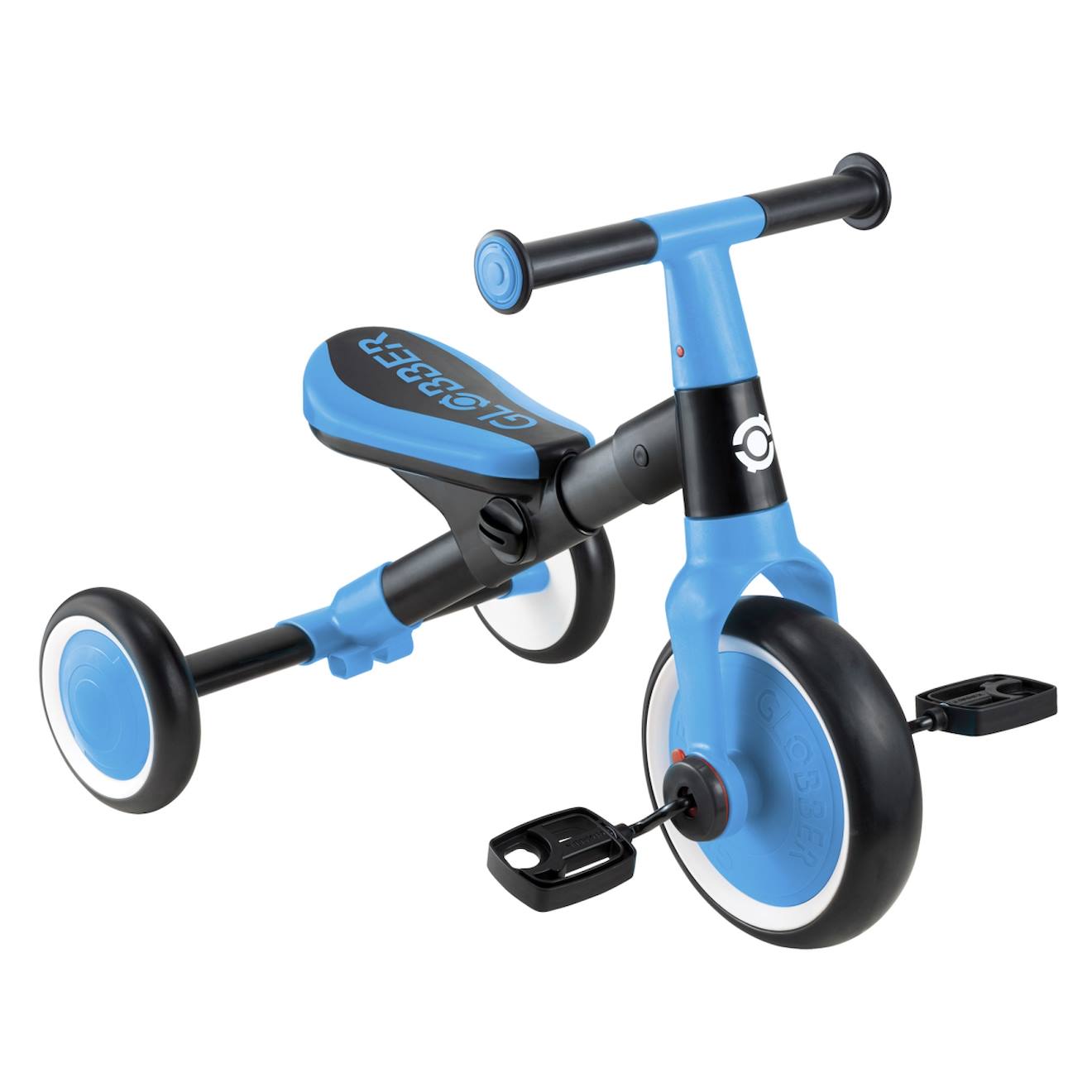 Tricycle Learning 2-en-1 Bleu Ciel
