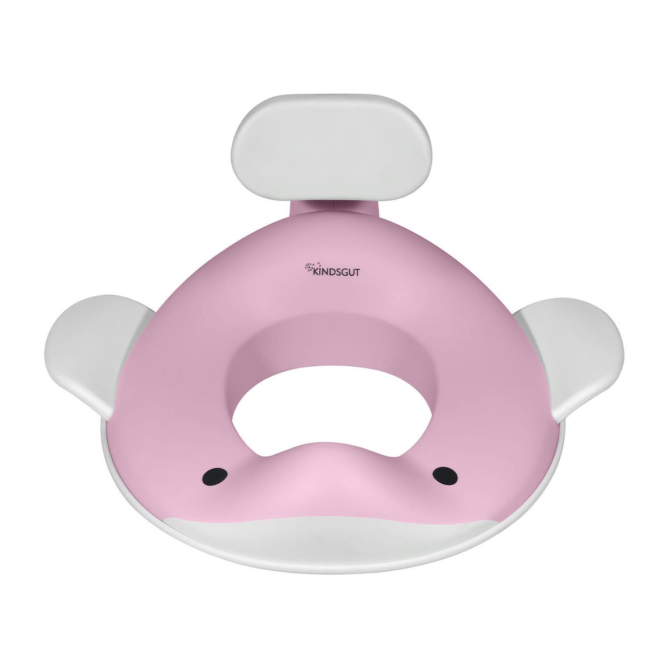 Réducteur De Toilette Baleine Rose Pâle