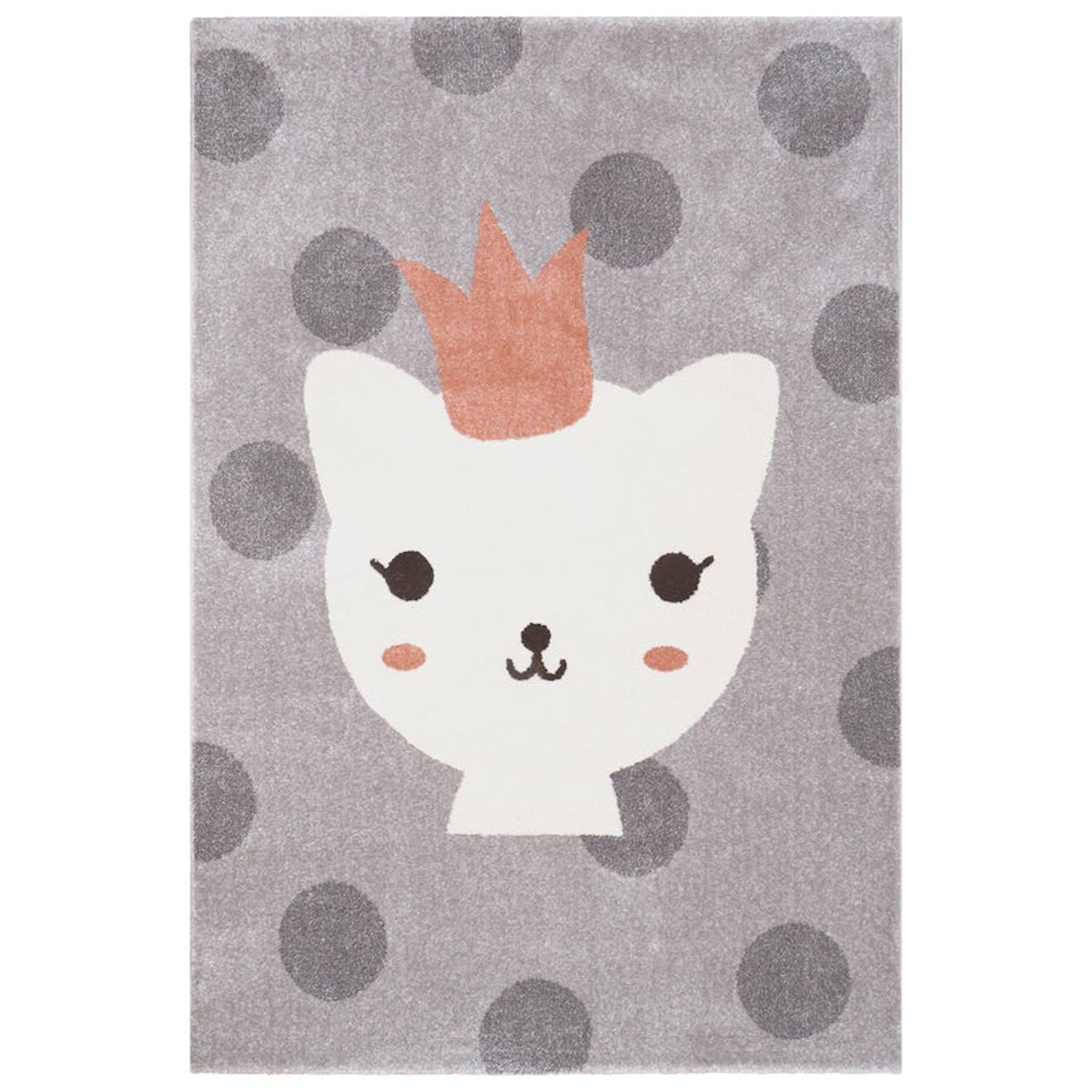 Tapis Chambre Enfant Princesse Lola Polka Multicolore