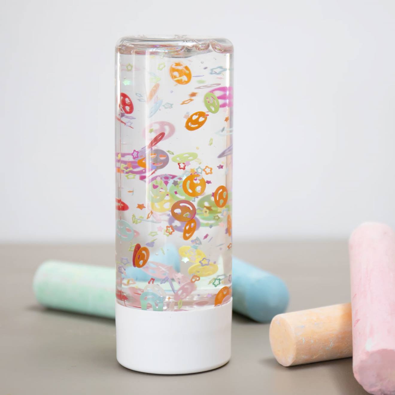 Bouteille Sensorielle Smiley Multicolore