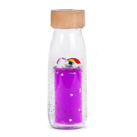 Petit Boum - Bouteille Sensorielle Mouvement Move Violet, Arc En Ciel