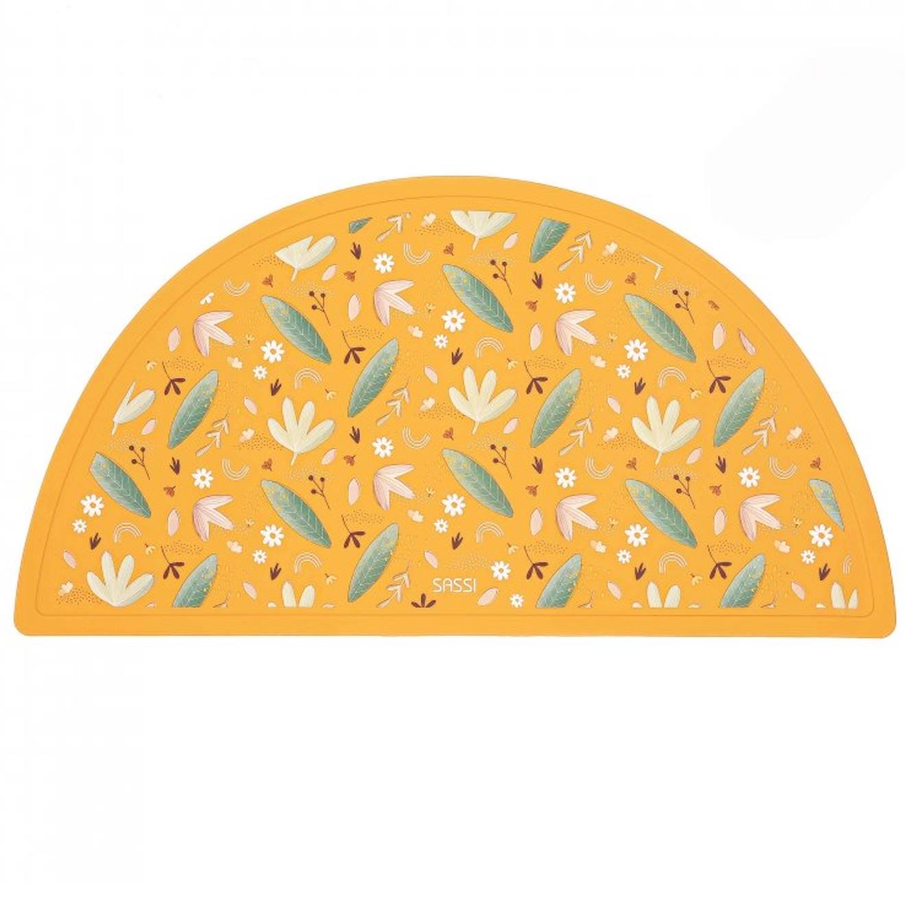 Set De Table En Silicone Animaux Orange