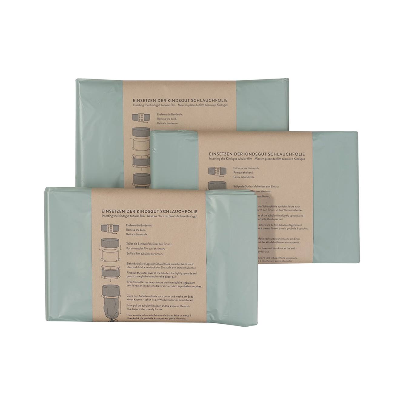 Sacs Pour Poubelle À Couches Kindsgut (lot De 3 Rouleaux) Transparent
