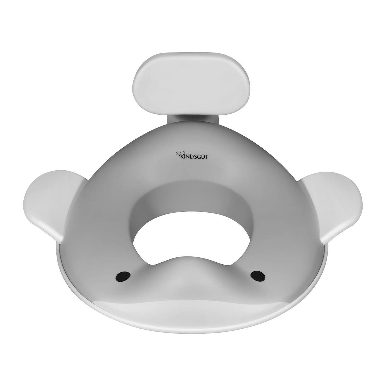 Réducteur De Toilette Baleine Gris Foncé