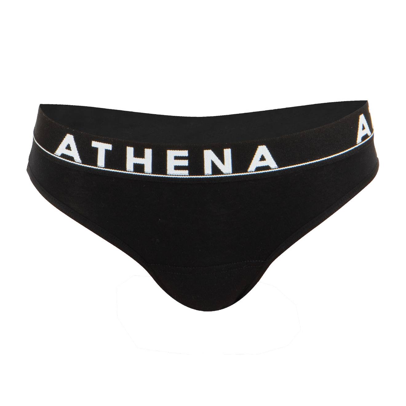Culotte menstruelle easy color fille coton issu de l'agriculture biologique athena noir