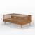 Lit enfant montessori bois massif romeo Blanc+Bois+Noisette 18 - vertbaudet enfant 
