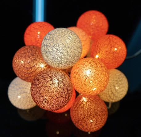 Guirlande boule lumineuse led usb télécommandée Acajou+Arlequin+Bébé+Byzantin+Chocolat+Coton+Églantine+Flocon+Horizon+Licorne+Mangrove+Messopotamia+Minuit+Océan+Ottoman+Princesse+Provence+Romania+Sauvage+Scandinave+Tagada 55 - vertbaudet enfant 