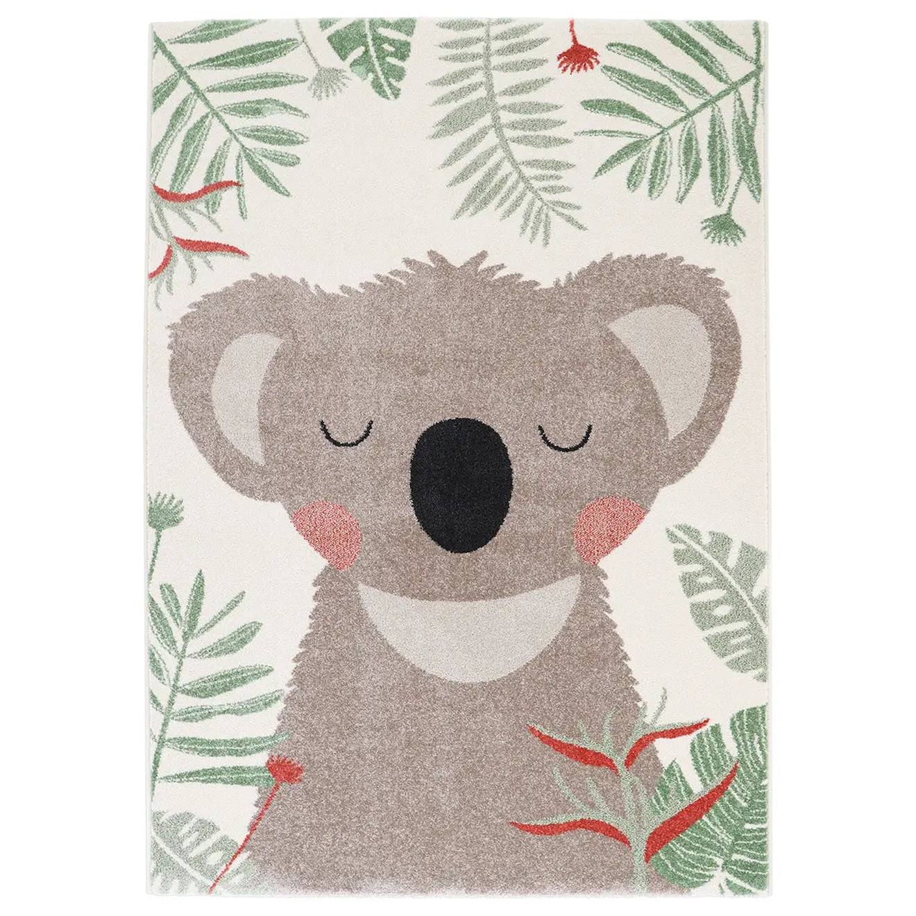 Nattiot - Tapis Chambre Enfant Petit Koala Lölsen Multicolore