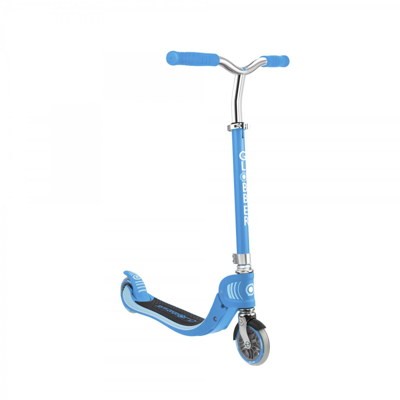 Globber - Trottinette 2 Roues Flow Foldable 125 V2 Bleu Ciel