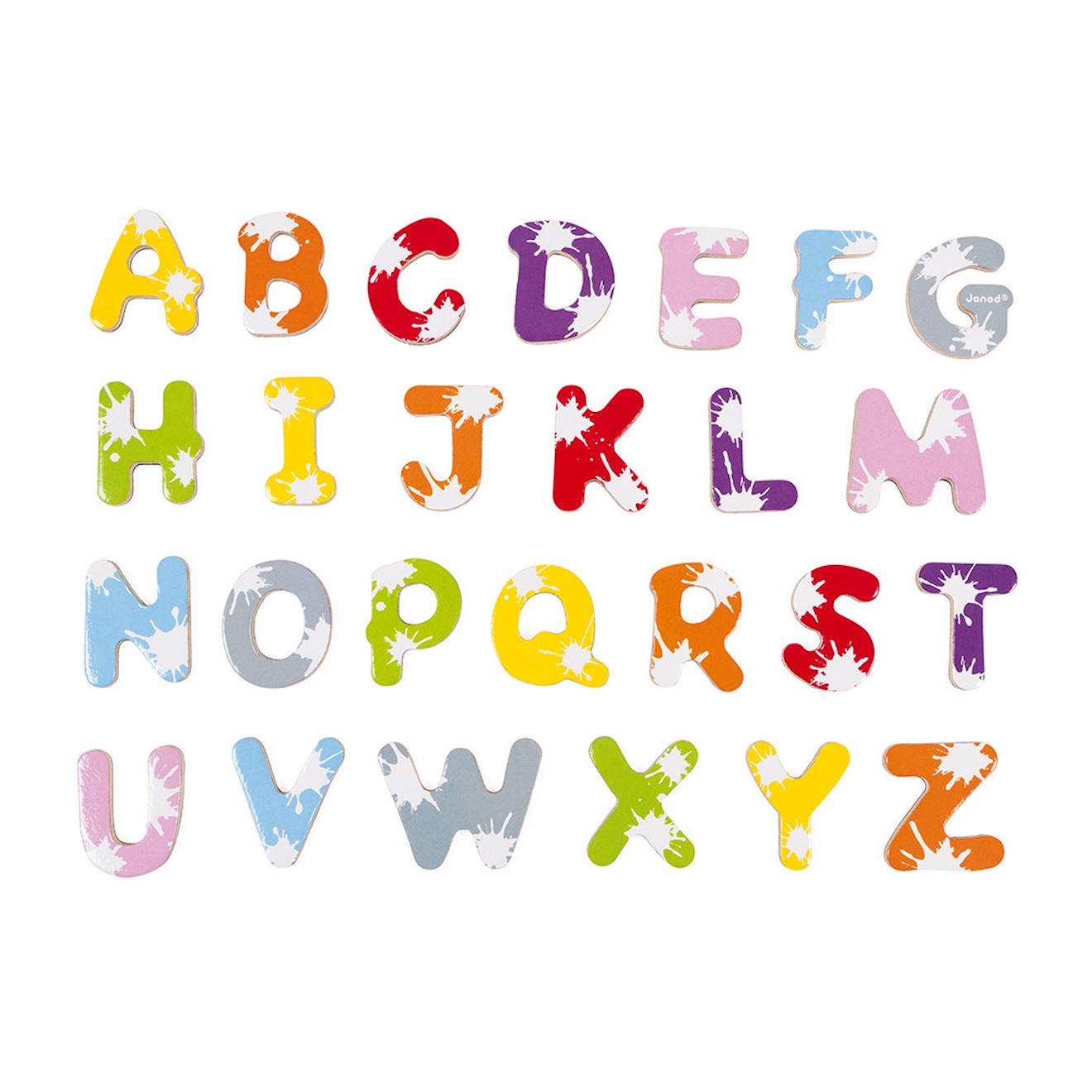 Lettres Magnet Alphabet Rouge