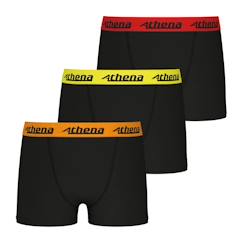 Lot de 3 boxers garçon ecopack trio choc  - vertbaudet enfant