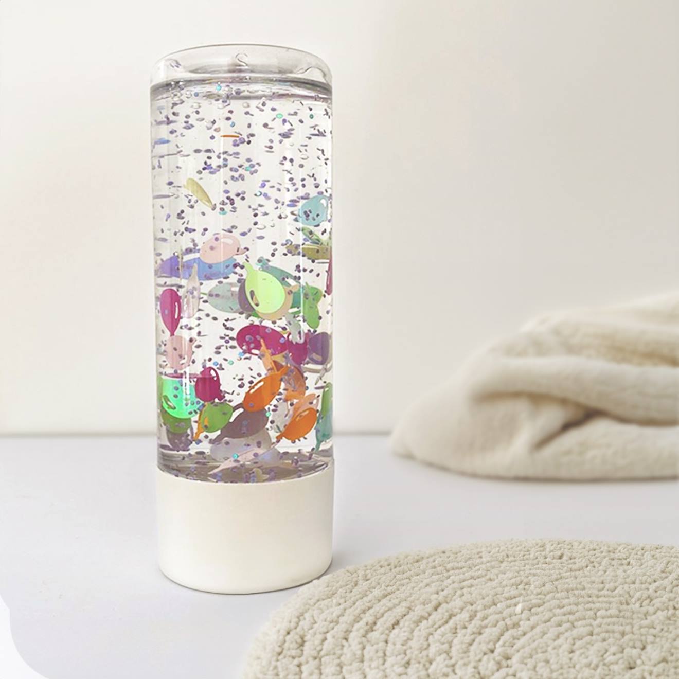 Bouteille Sensorielle Ballons Multicolore