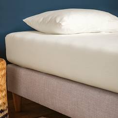 Linge de maison et décoration-Linge de lit enfant-Drap housse 1 personne pur coton bio