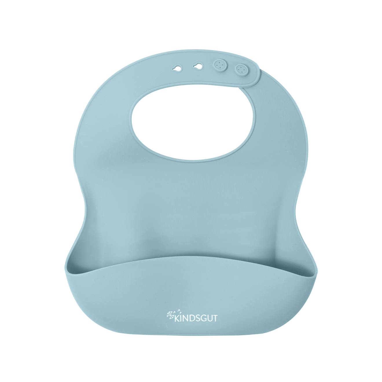 Bavoir Bébé En Silicone Aquamarine