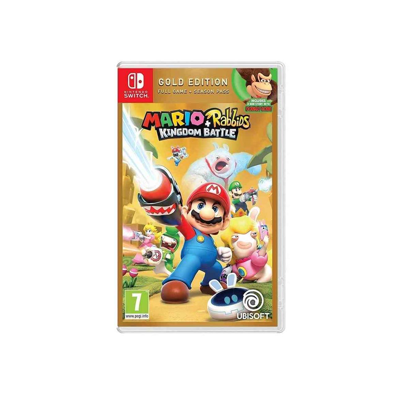 Mario Et The Lapins Cretins Kingdom Battle Gold Edition Uk Switch Multicolore