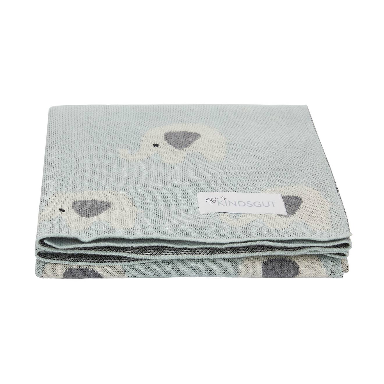 Couverture Enfant Nuages Gris