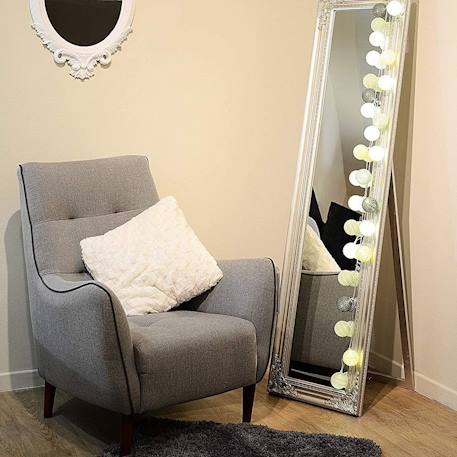 Guirlande boule lumineuse led usb télécommandée Acajou+Arlequin+Bébé+Byzantin+Chocolat+Coton+Églantine+Flocon+Horizon+Licorne+Mangrove+Messopotamia+Minuit+Océan+Ottoman+Princesse+Provence+Romania+Sauvage+Scandinave+Tagada 27 - vertbaudet enfant 