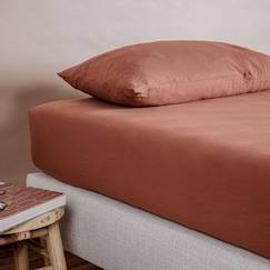 Linge de maison et décoration-Linge de lit enfant-Drap housse 1 personne pur coton bio