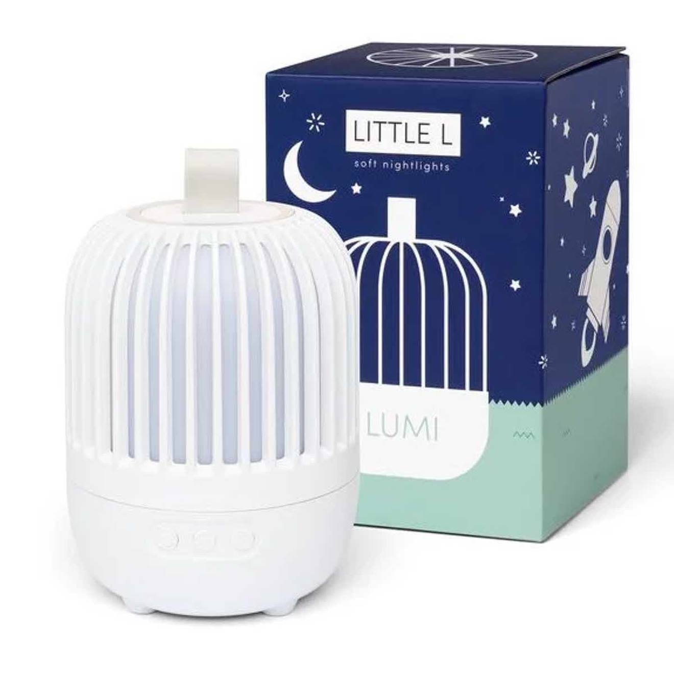 Projecteur Veilleuse Musicale Et Lumineuse Lumi Blanc (Little Lights) - Image 2