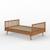 Lit enfant montessori bois massif romeo Blanc+Bois+Noisette 17 - vertbaudet enfant 