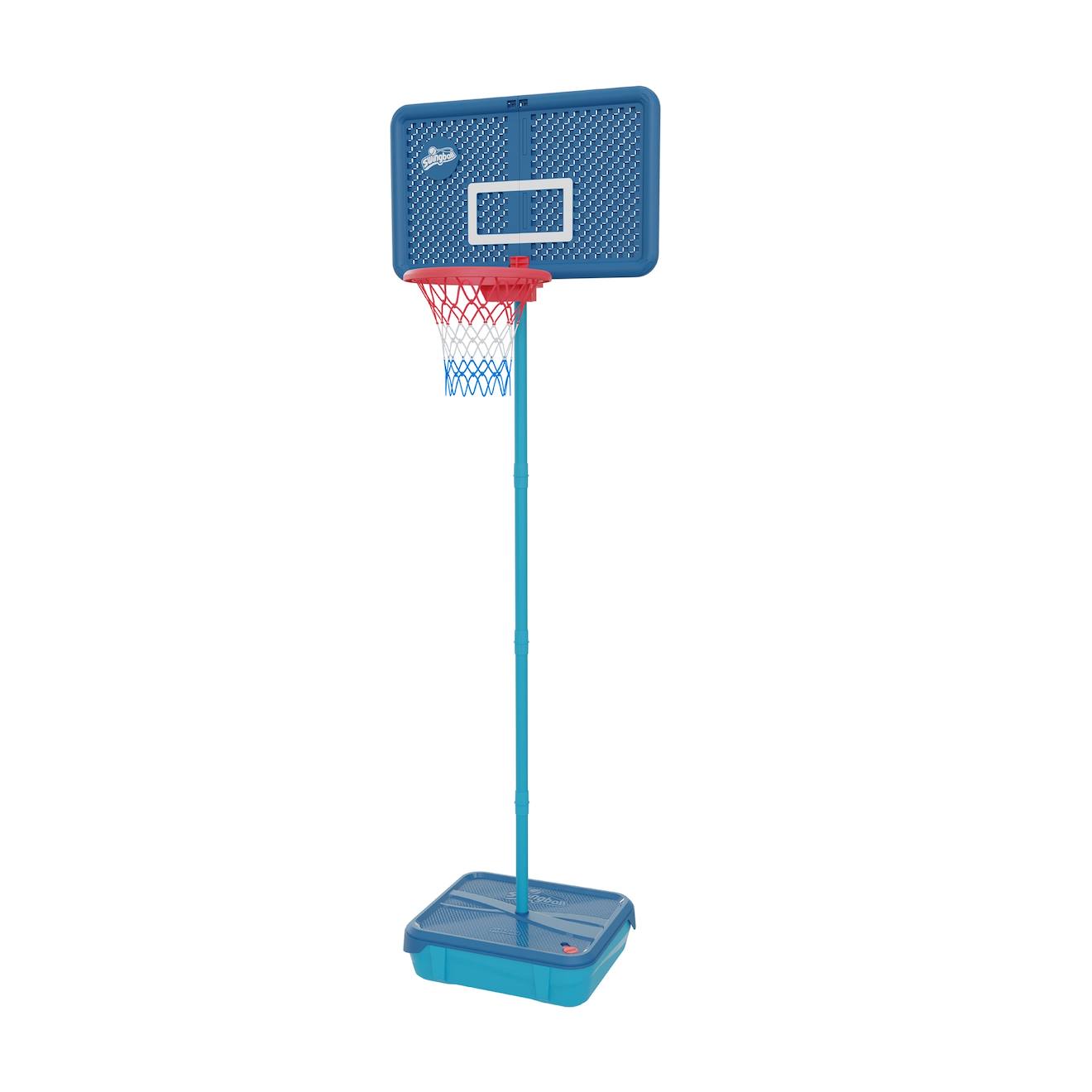 Panier De Basketball Swingball Toutes Surfaces Métal Bleu - Rouge - Orange