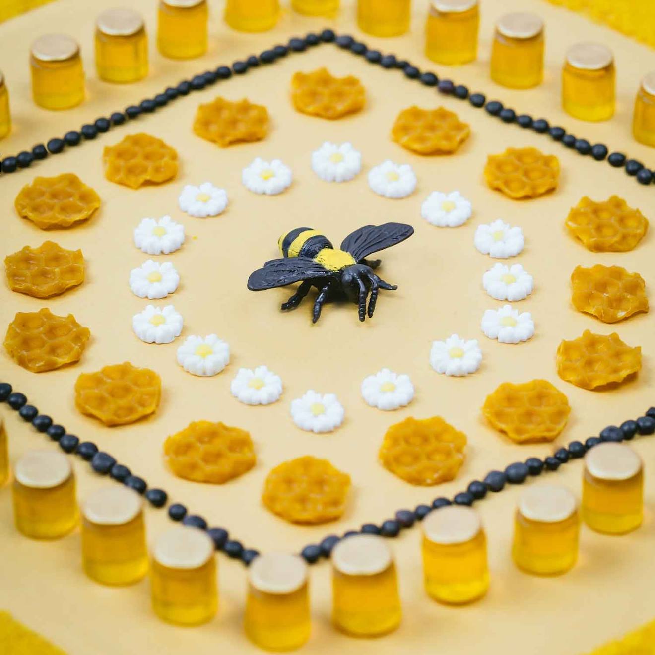 Bouteille Sensorielle Sound Jaune, Abeilles (Petit Boum) - Image 2
