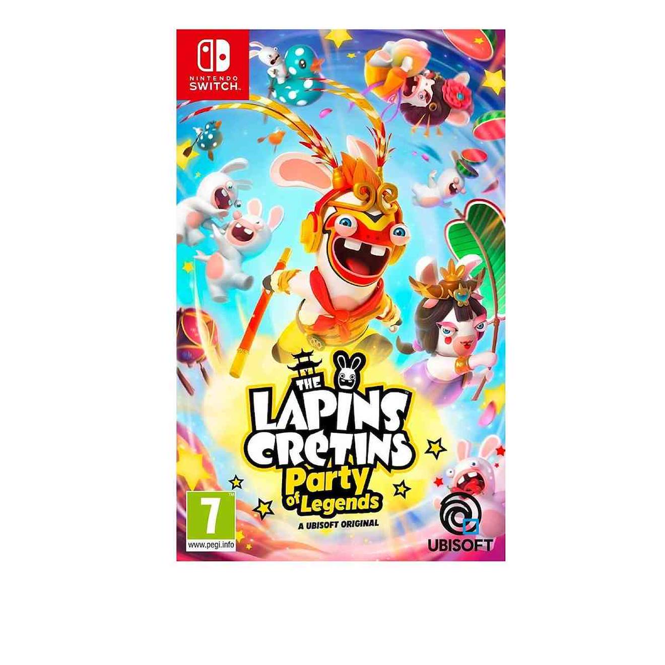 Les Lapins Cretins Party Of Legends Switch Multicolore