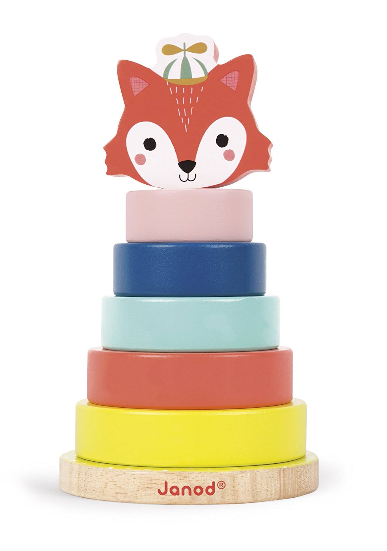 Janod - Empilable Renard Orange