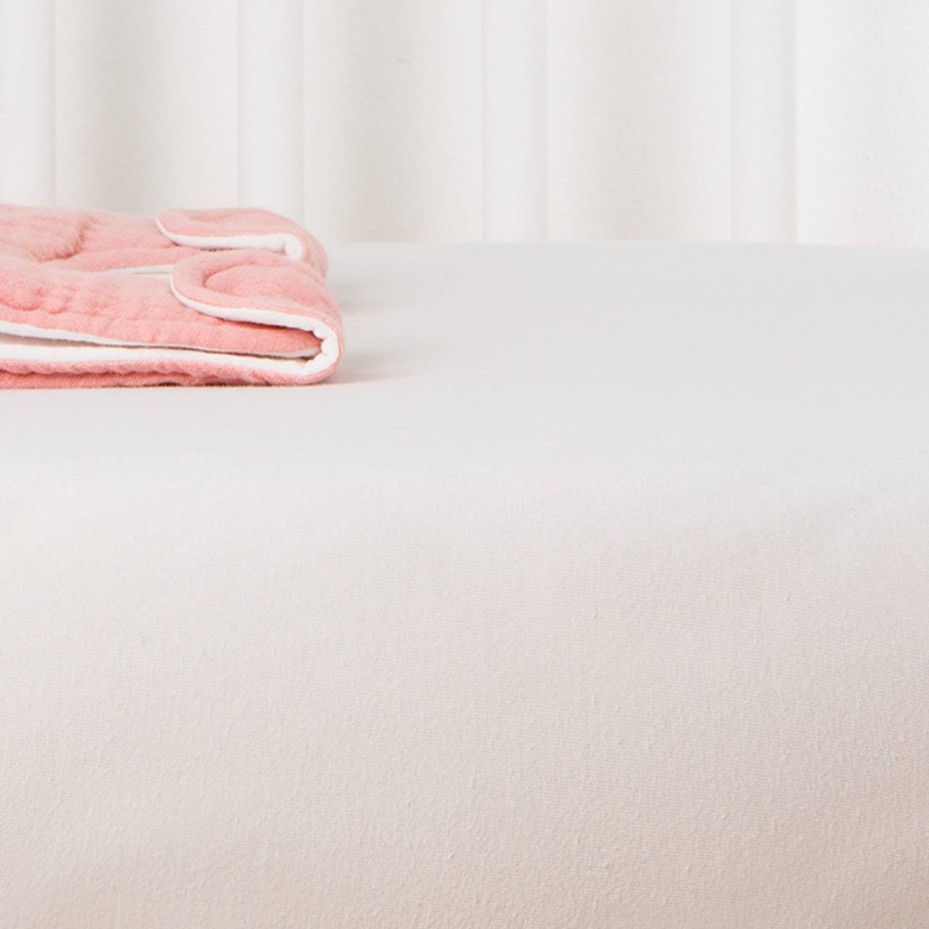 Drap Housse Coton Bio Jersey Pour Lit Bébé Naturel
