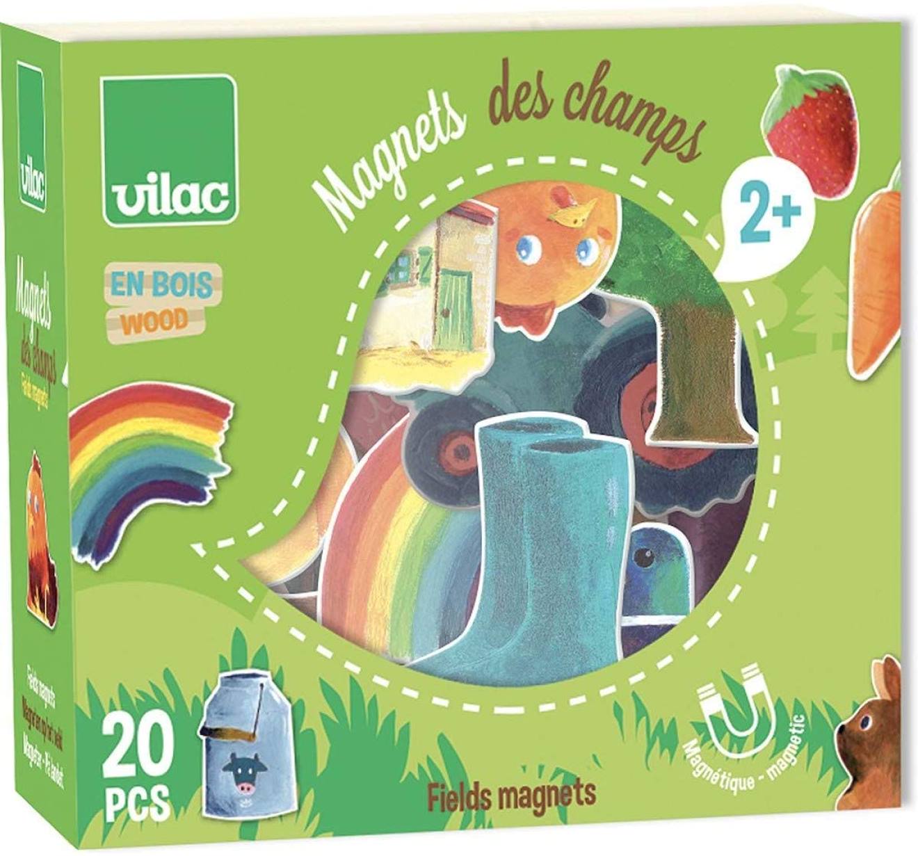 Vilac - Magnets Des Champs Vert