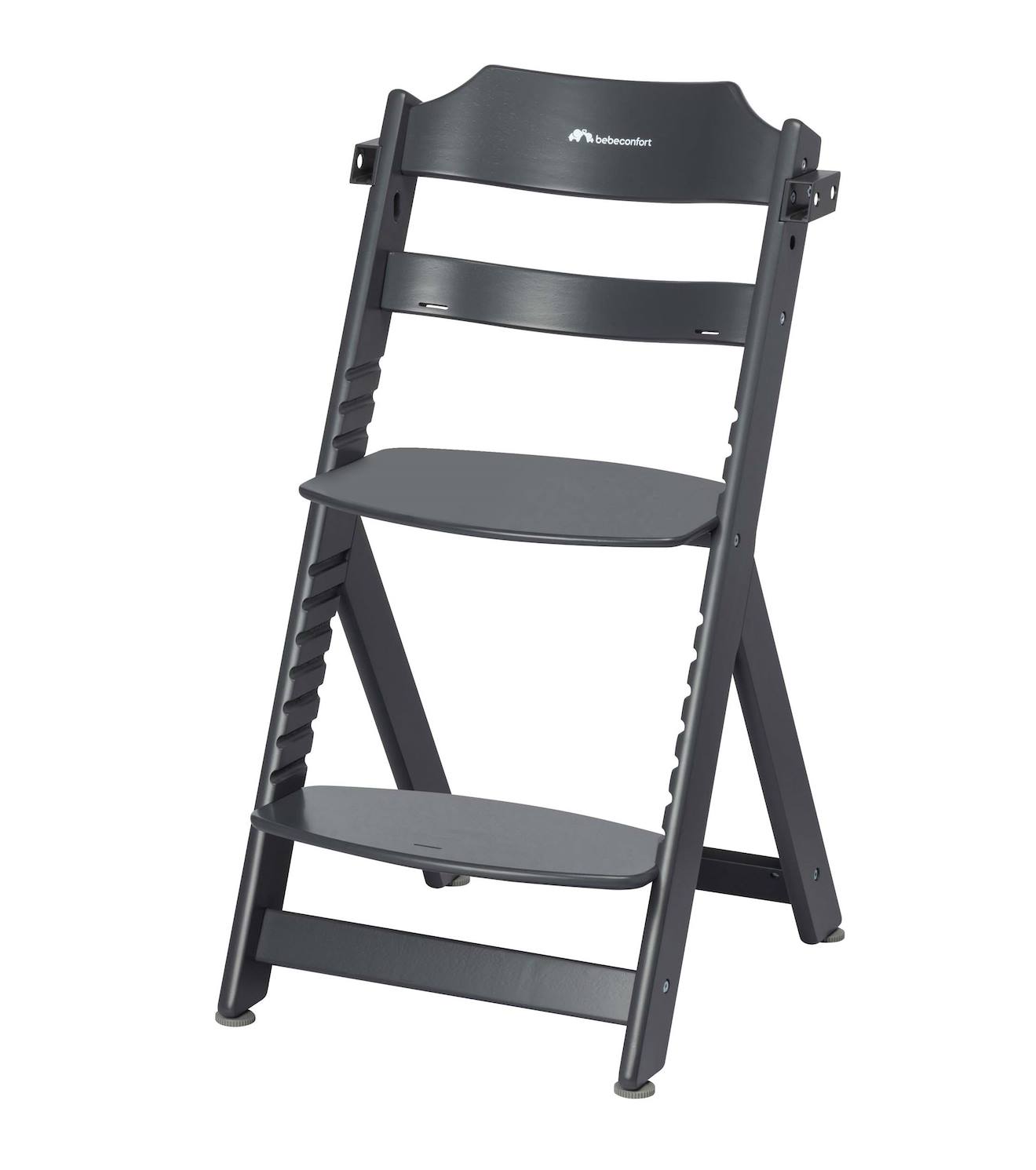 Chaise Haute Bébé En Bois Avec Coussin Timba Mineral Graphite (Bébé Confort) - Image 1