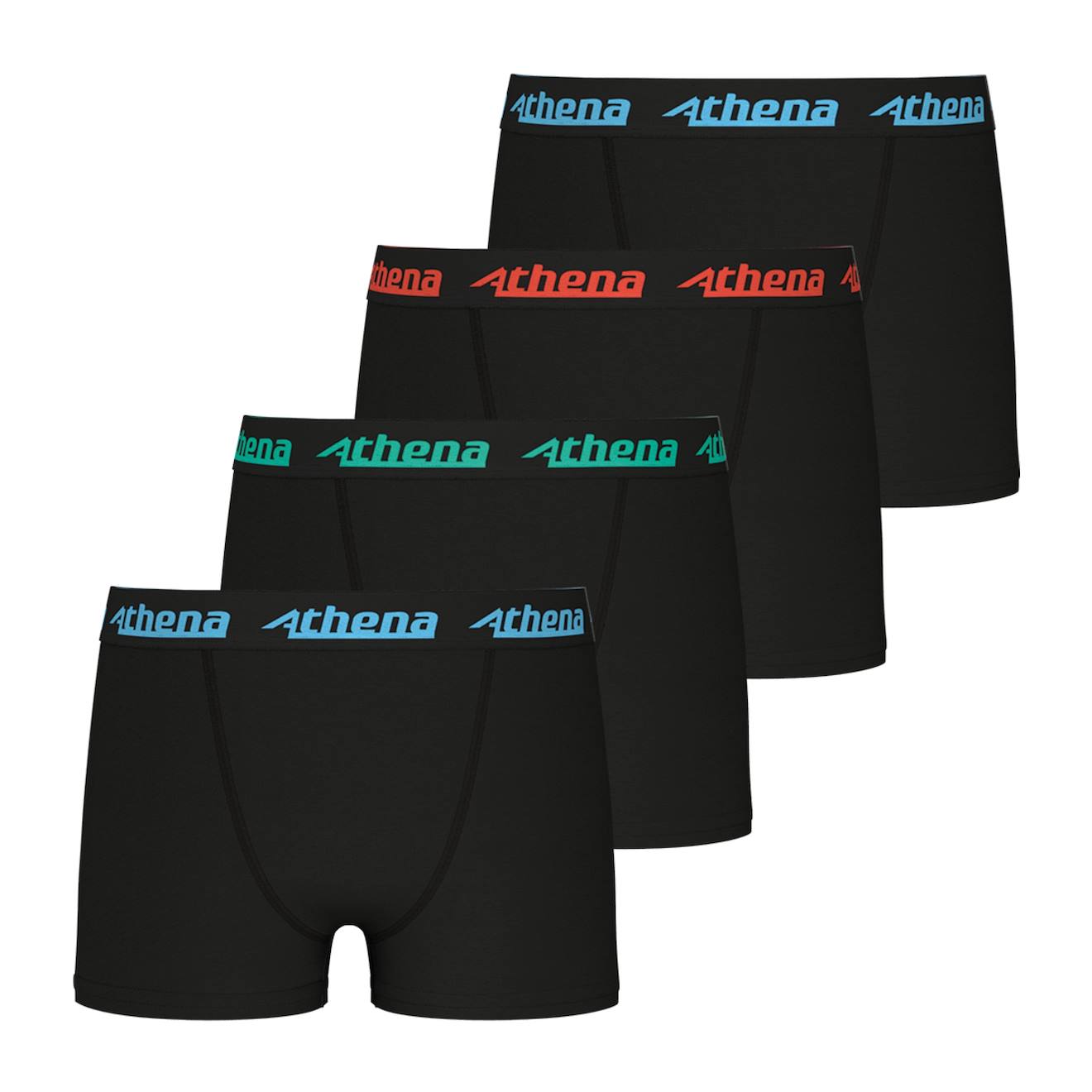 Lot De 4 Boxers Garçon My Petit Prix Noir