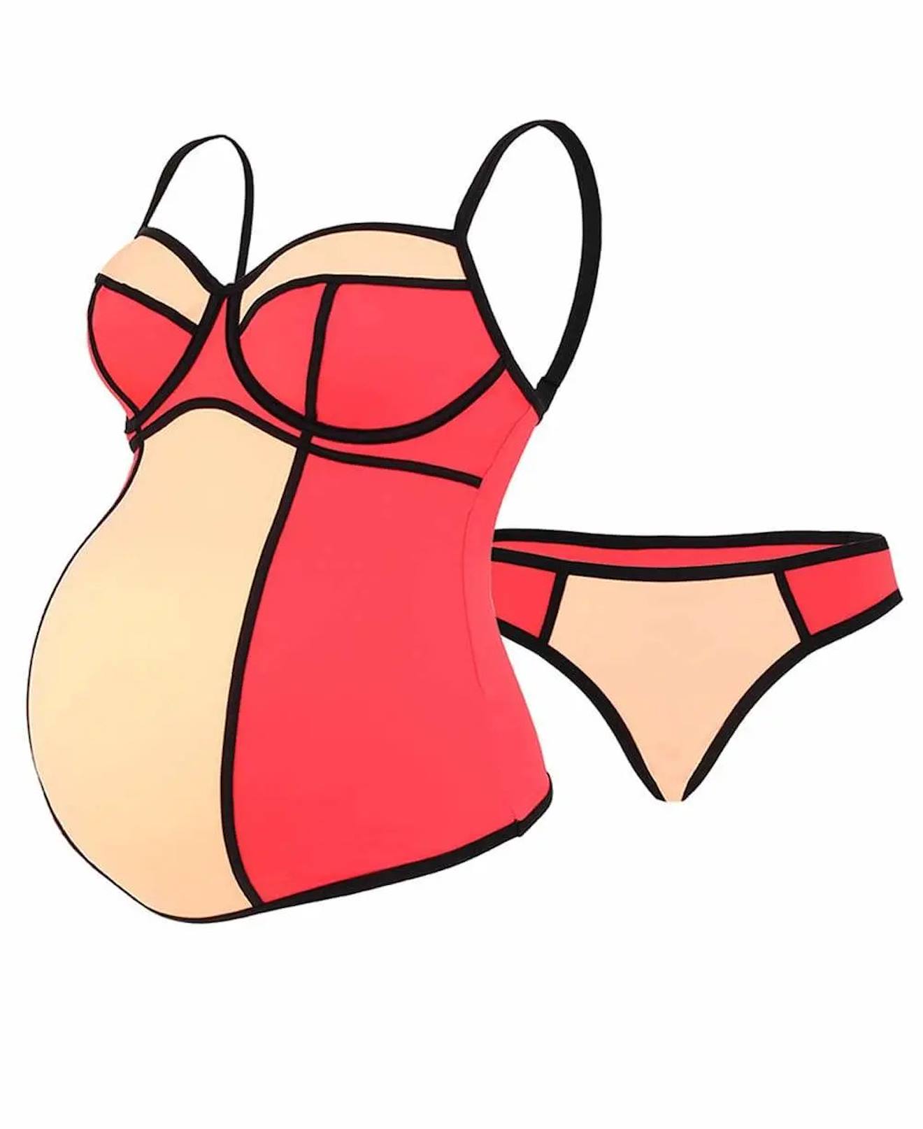 Tankini De Grossesse Avec Armatures Rosy Passion